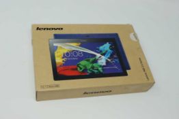 A pre-owned Lenovo Tab 2 A10-70 16GB in White (FRP clear, Boxed, No charger included).