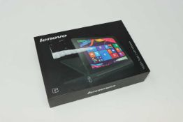 A pre-owned Lenovo YOGA Tablet 2 with Windows 2-851F 32GB in Ebony (FRP clear, Boxed, No charger