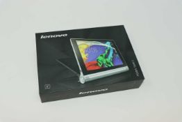 A pre-owned Lenovo YOGA Tablet 2-830F 16GB in Platinum (FRP clear, Boxed, No charger included).