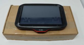 A Zebra CC6000-10-3200LCWW 10-inch Customer Concierge Android Kiosk (Landscape configuration) (