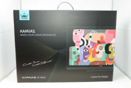 A boxed as new Huion Upgraded Kamvas GT-191 V2 8192 Level Battery-free Stylus Pen Display Drawing