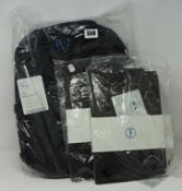 An as new Dell Pro Backpack 15 in Black and two as new Dell Premier Sleeve 13 in Black (No boxes).