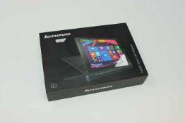 A pre-owned Lenovo YOGA Tablet 2 with Windows 2-851F 32GB in Ebony (FRP clear, Boxed, No charger