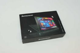 A pre-owned Lenovo YOGA Tablet 2 with Windows 2-851F 32GB in Ebony (FRP clear, Boxed, No charger