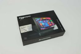 A pre-owned Lenovo YOGA Tablet 2 with Windows 2-851F 32GB in Ebony (FRP clear, Boxed, No charger