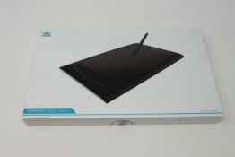 A boxed as new Huion Graphics Drawing Pen Tablet H610 Pro. 8192 Levels of Pressure Sensitivity. 10 x