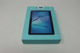 A pre-owned Huawei MediaPad T3 10 AGS-W09 16GB in Space Grey (Serial: 4JPNU19128128403) (FRP