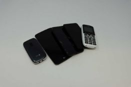 A pre-owned LG Stylo 3 (damaged screen glass), a pre-owned Nokia Lumia 635 (damaged screen glass), a