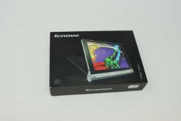 A pre-owned Lenovo YOGA Tablet 2-830F 16GB in Platinum (FRP clear, Boxed, No charger included).