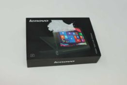 A pre-owned Lenovo YOGA Tablet 2 with Windows 2-851F 32GB in Ebony (FRP clear, Boxed, No charger