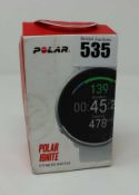 A boxed as new Polar Ignite GPS Fitness Watch in Yellow And Black (Model: 90075950 Size: M/L)