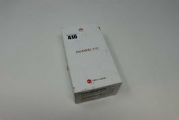 A boxed as new Huawei P30 ELE-L29 128GB Dual Sim in Black (IMEI: 866402048739445) (Blacklist