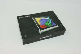 A pre-owned Lenovo YOGA Tablet 2-830F 16GB in Platinum (Battery fault, sold for parts) (FRP clear,