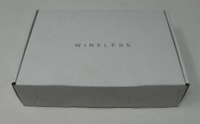 A boxed as new PhoneSoap Wireless UV Smartphone Sanitizer & QI Wireless Charger in Gunmetal (Box