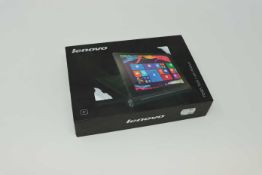 A pre-owned Lenovo YOGA Tablet 2 with Windows 2-851F 32GB in Ebony (FRP clear, Boxed, No charger