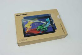 A pre-owned Lenovo Tab 2 A10-70 32GB in Blue (FRP clear, Boxed, No charger included).