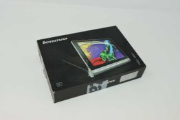 A pre-owned Lenovo YOGA Tablet 2-830F 16GB in Platinum (FRP clear, Boxed, No charger included).