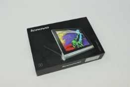 A pre-owned Lenovo YOGA Tablet 2-830F 16GB in Platinum (FRP clear, Boxed, No charger included).