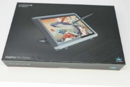 A boxed as new Huion Kamvas GT-156HD V2 Graphic Tablet with Screen, 8192 Levels Pressure