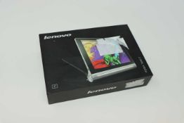 A pre-owned Lenovo YOGA Tablet 2-830F 16GB in Platinum (FRP clear, Boxed, No charger included).