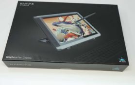 A boxed as new Huion Kamvas GT-156HD V2 Graphic Tablet with Screen, 8192 Levels Pressure