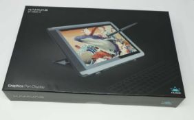 A boxed as new Huion Kamvas GT-156HD V2 Graphic Tablet with Screen, 8192 Levels Pressure