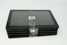 Five pre-owned Cetrix Cobalt CZ1190 Tablets (No Chargers Included, Untested, No Physical Damage).