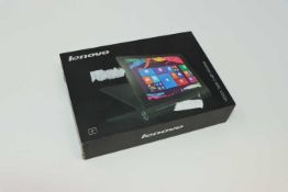 A pre-owned Lenovo YOGA Tablet 2 with Windows 2-851F 32GB in Ebony (FRP clear, Boxed, No charger