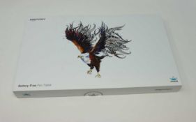 A boxed as new Huion Inspiroy H1060P Drawing Graphics Tablet. Tilt Function, Battery Free Stylus