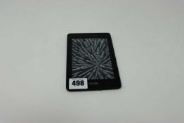 A pre-owned Amazon Kindle Paperwhite 4 (PQ94WIF) 6” E-Reader in Black.