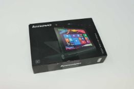 A pre-owned Lenovo YOGA Tablet 2 with Windows 2-851F 32GB in Ebony (FRP clear, Boxed, No charger