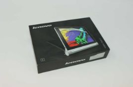 A pre-owned Lenovo YOGA Tablet 2-830F 16GB in Platinum (FRP clear, Boxed, No charger included).