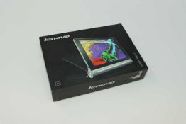 A pre-owned Lenovo YOGA Tablet 2-830F 16GB in Platinum (FRP clear, Boxed, No charger included).