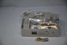 A quantity of Orelia London clean metal oval signet rings S/M (Approximately 50).