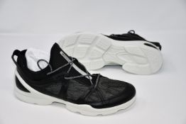 Two pairs of as new Ecco Biom Street trainers (UK 7.5).