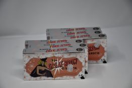 Six boxed as new Benefit - The Great Brow Basics brow gel and pencils collections (Shade 4.5).