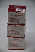 Three Clarins Super Restorative Night (Age spot correcting replenishing cream, 50ml).