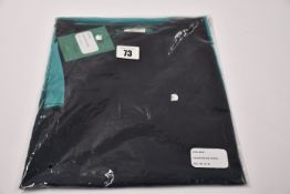 An as new Rixo Kelly skirt in dip dye blue teal (UK 10 - RRP £205).