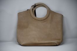 An as new Able Fozi Ring tote in fog/bone (RRP $168).