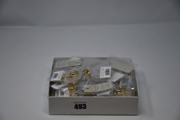 A quantity of Orelia London clean metal oval signet rings S/M (Approximately 50).