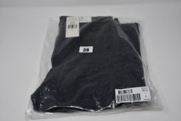 A pair of as new Ralph Lauren ultimate slimming premier straight imperial black jeans (Size 8).