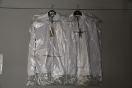 Two as new Hobbs London Victoria shirts (UK 10 and 14- RRP £79 each).