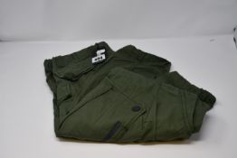 Two pairs of as new G Star Raw Droner relaxed tapered cargo pants (Sizes 27/32 and 29/32 - RRP £