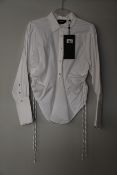 An as new The Kooples Sateen Popeline blouse (Size 3 - RRP £178).