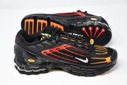 A pair of as new Nike Air Max plus 3 trainers (UK 8.5).