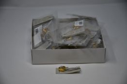 A quantity of Orelia London clean metal oval signet rings M/L (Approximately 50).