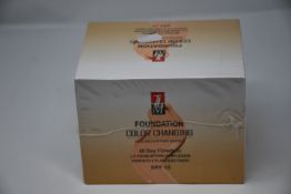 Twelve boxed as new TLM Colour Changing Foundation 30ml (TLM-F054B).