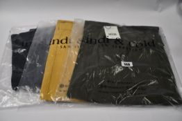 Three pairs of women's as new Indi & Cold Pantalon trousers (All 42).