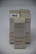 Five Clarins Double Serum 30ml (Complete age control concentrate).