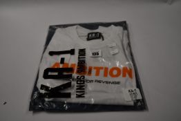 One man's as new Kings Ambition KA-1 t-shirt in white (XS, KW20-10).